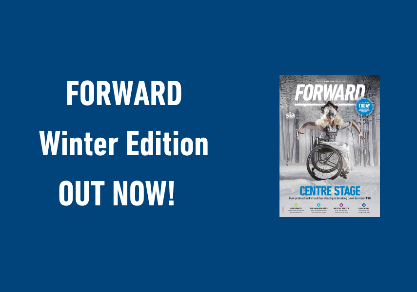 Headline on slide: Forward Winter edition out now