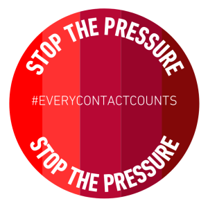 Stop the pressure logo