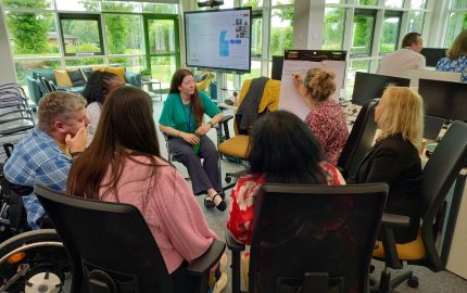 Group of SIA staff at a training day.