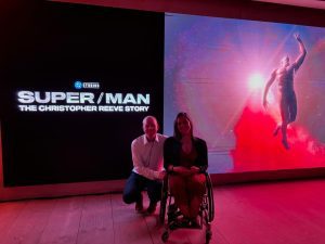 ella archer super man film premiere